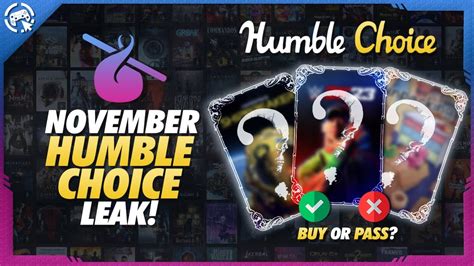 humble bundle leaks|Humble Choice October 2024 leak features a highly